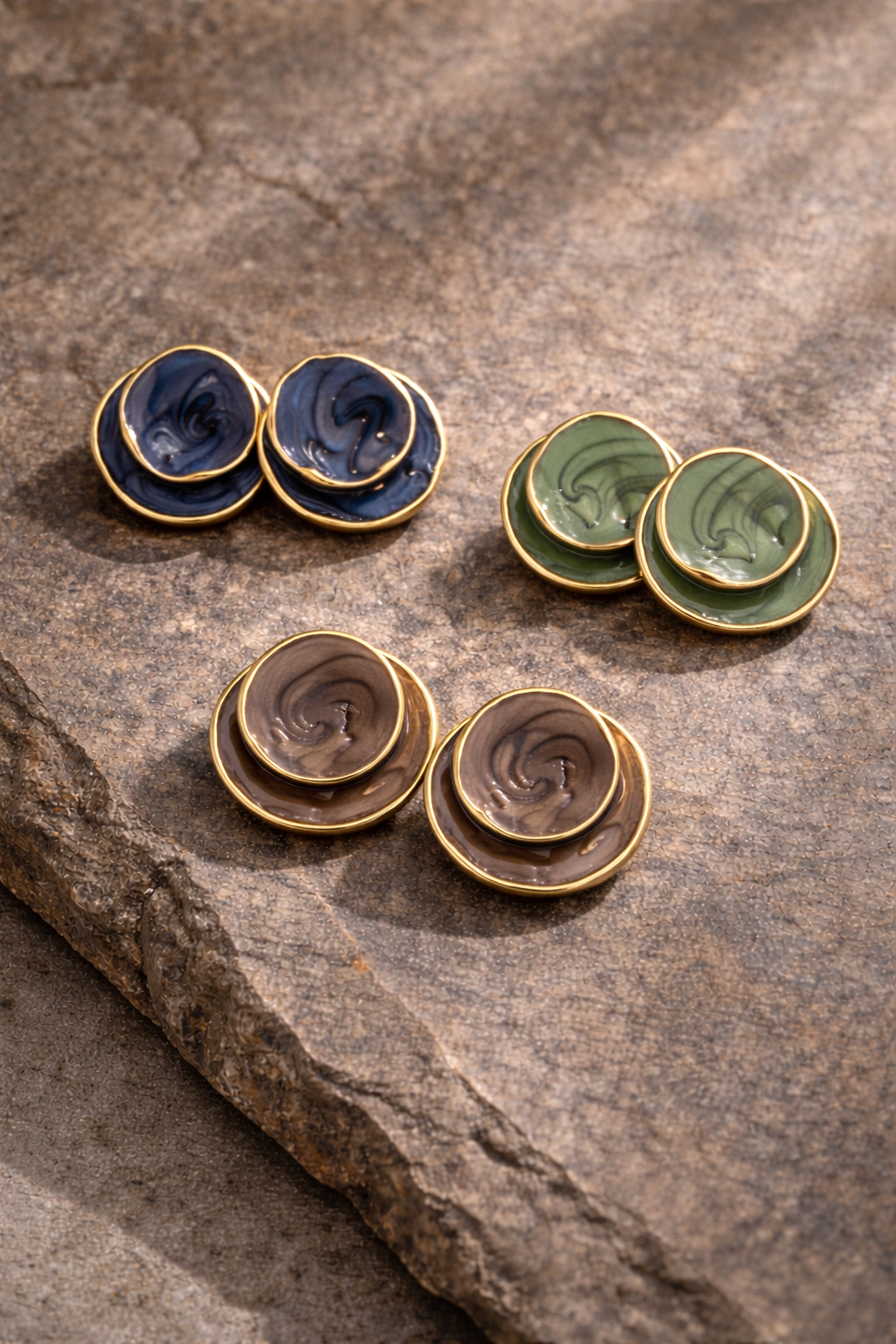 Elysia Swirl Studs