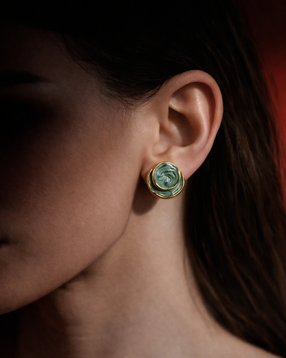 Elysia Swirl Studs