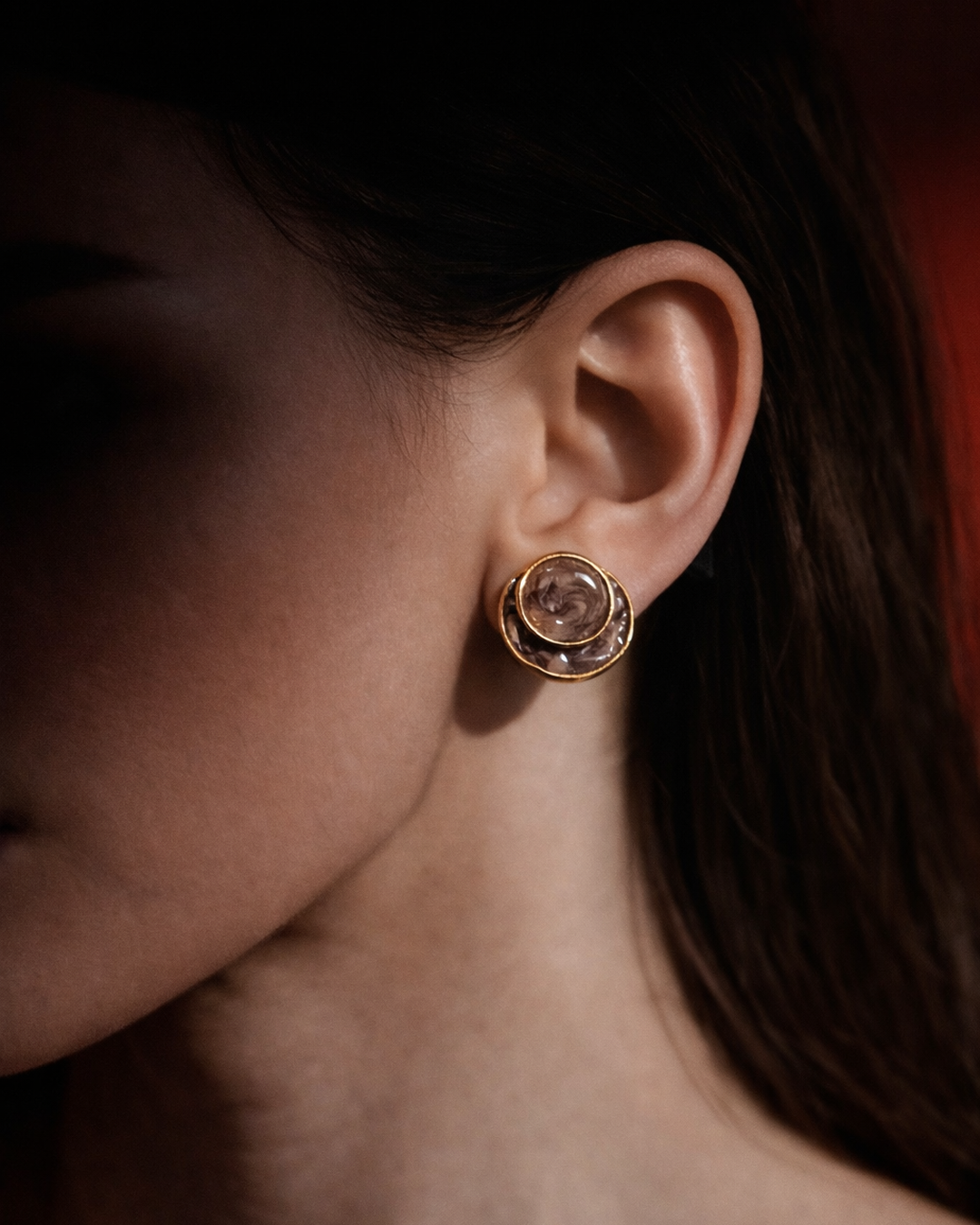 Elysia Swirl Studs