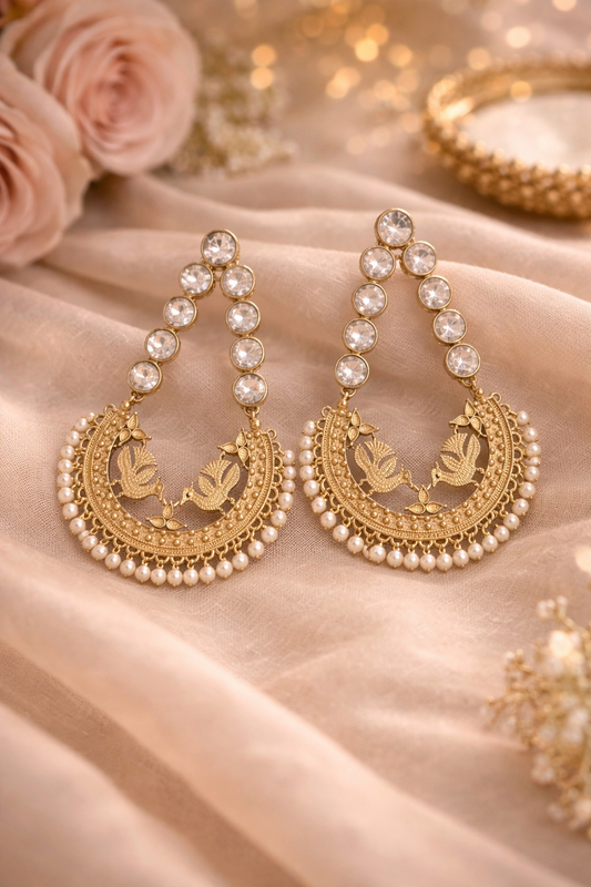 Noor Meher Chandbali Earrings