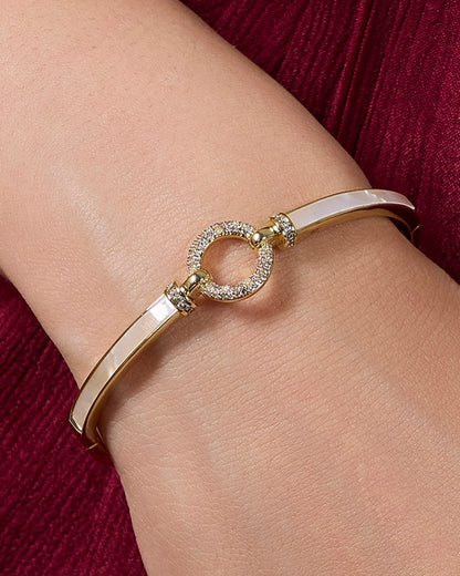 Garnet Thread Bracelet