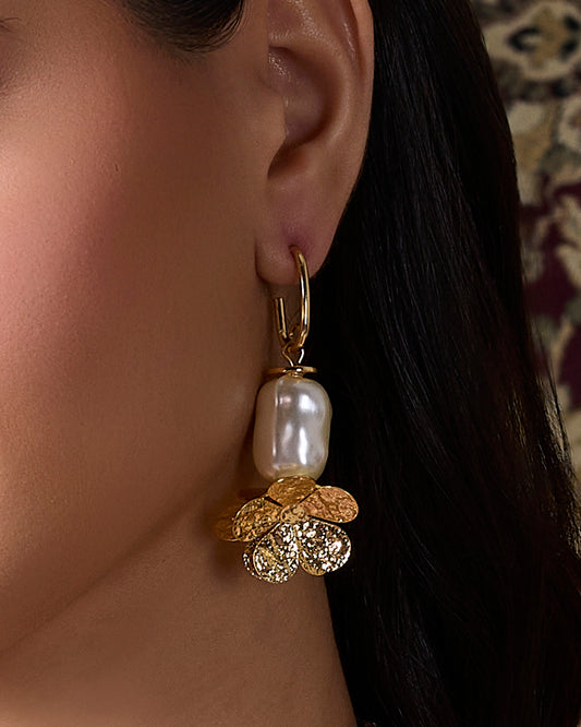 Roselle earrings