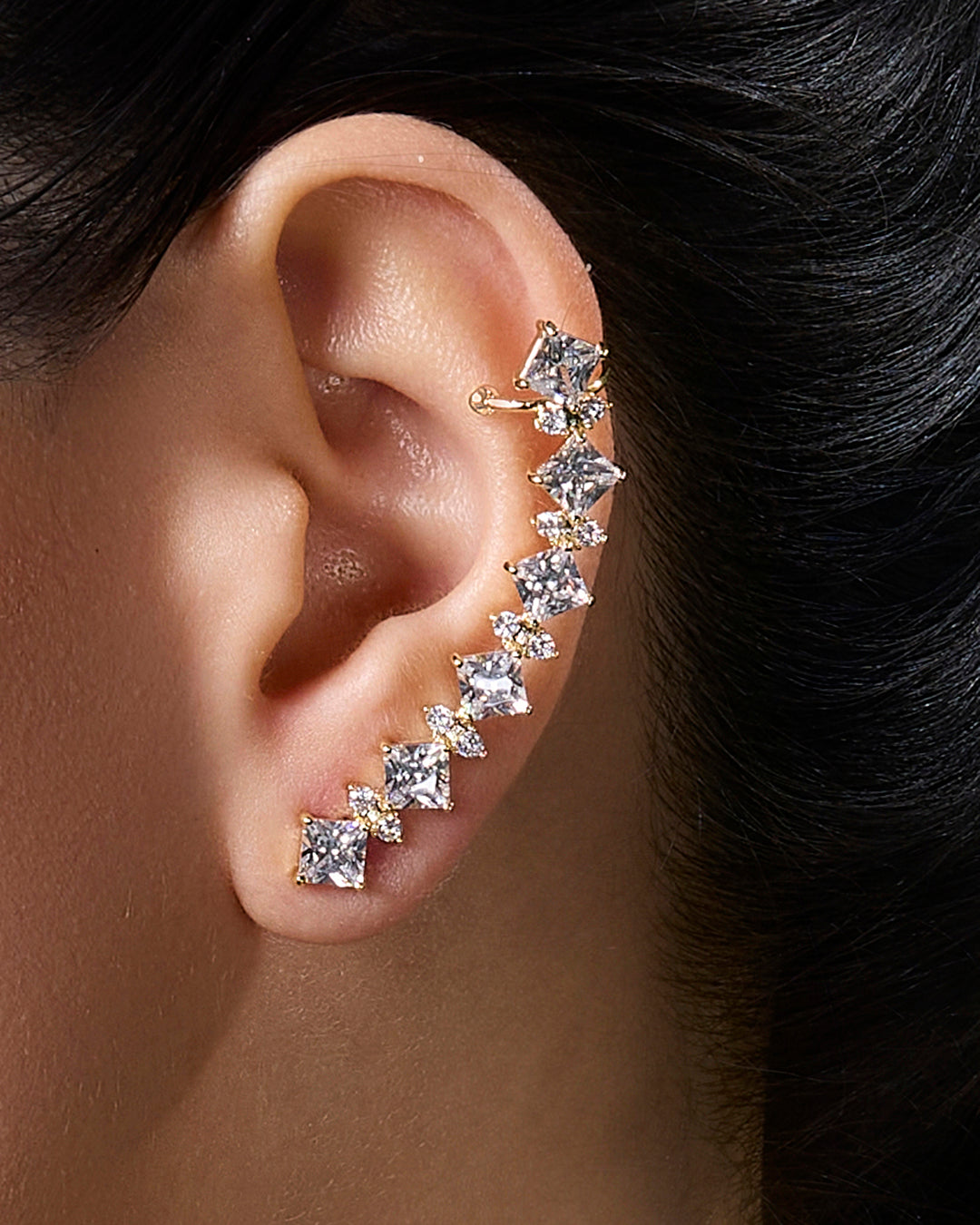 Diamond Halo cuffs